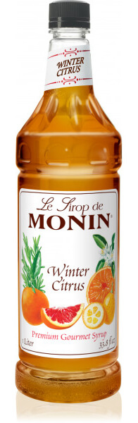 Monin Gourmet Flavorings Winter Citrus Syrup - What's Shakin' week of September 11